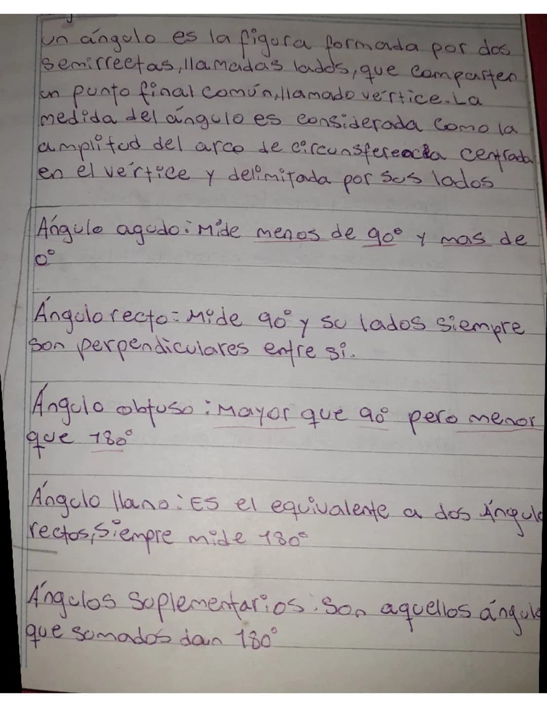 Ángulos (matemáticas ) 