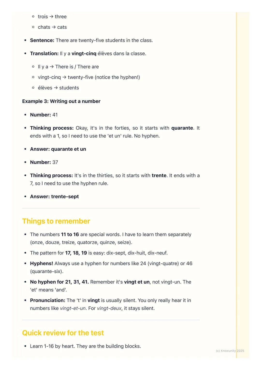 # Counting in French

An introduction to French numbers

Learning numbers is really important because we use them all the time. We
need them
