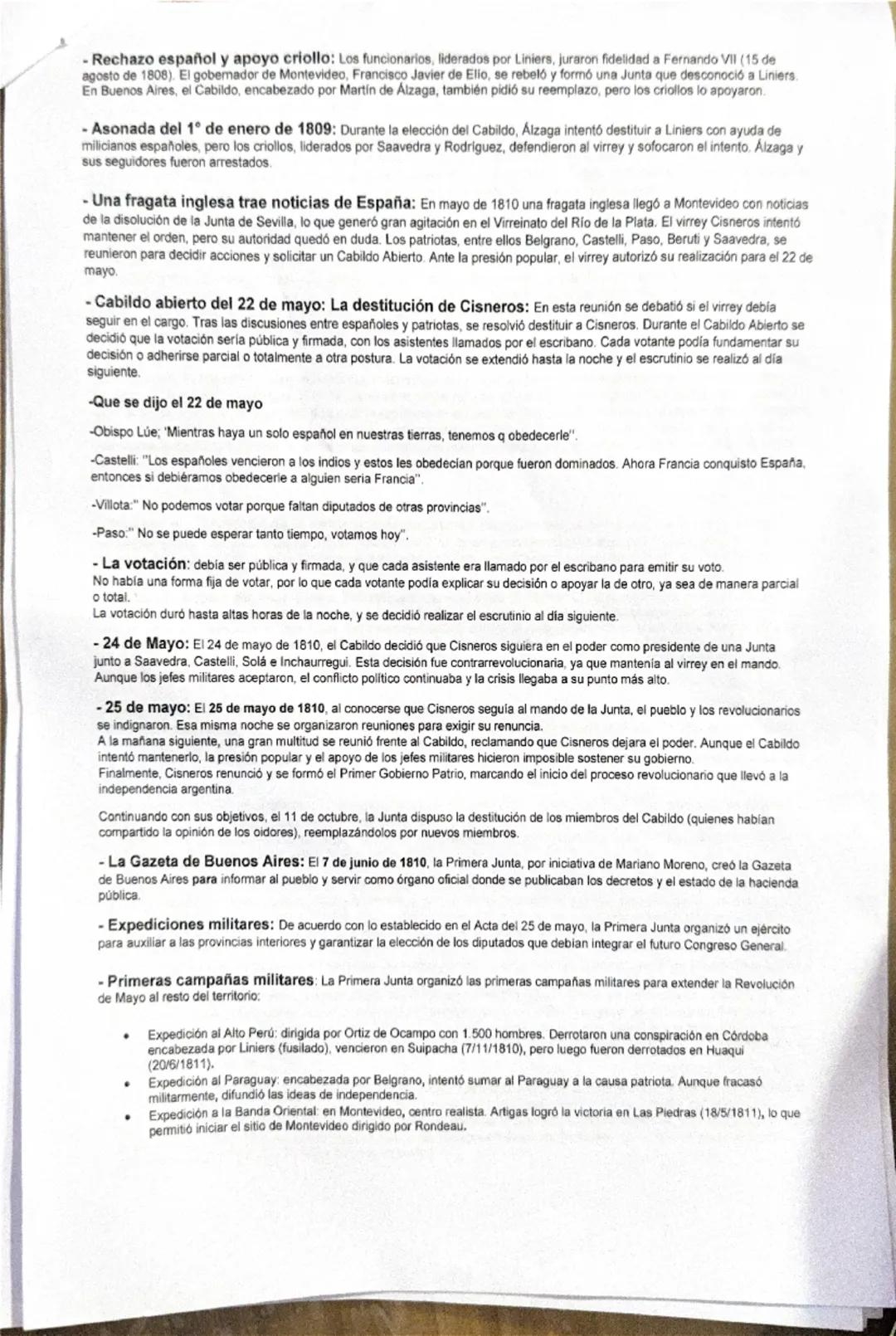 # RESUMEN HISTORIA

-Relación entre la expansión de Napoleón por Europa y las independencias americanas

La expansión de Napoleón por Europa