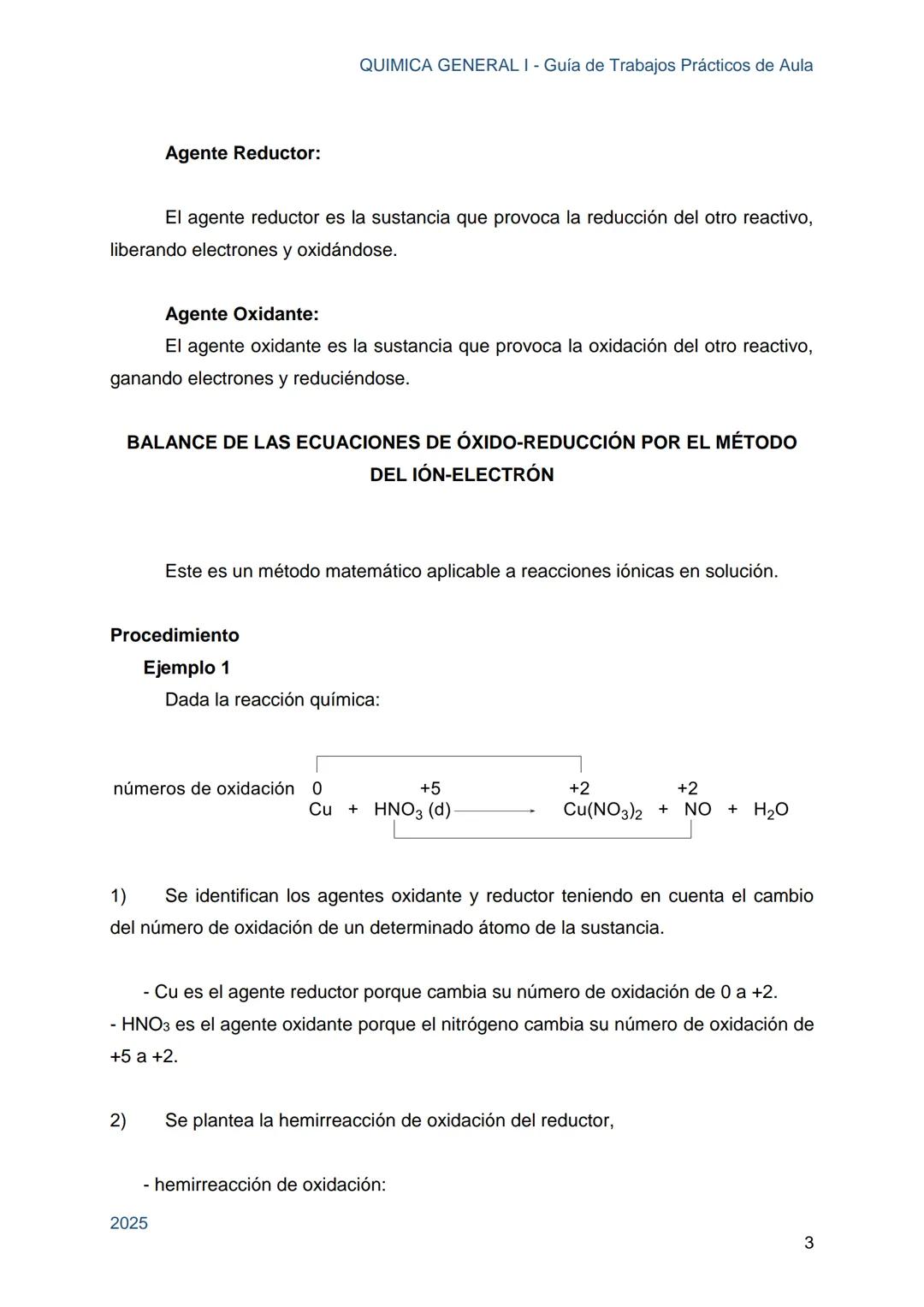 Guía de Trabajos
Prácticos de Aula
QUÍMICA
GENERAL I
Licenciatura en Química
Licenciatura en Bioquímica
Farmacia
Profesorado Universitario e