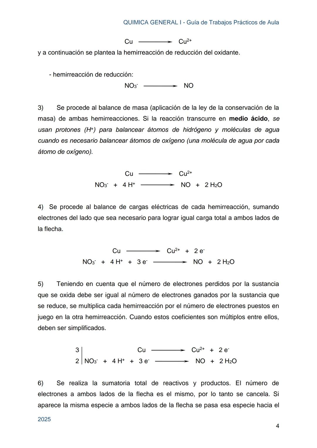 Guía de Trabajos
Prácticos de Aula
QUÍMICA
GENERAL I
Licenciatura en Química
Licenciatura en Bioquímica
Farmacia
Profesorado Universitario e