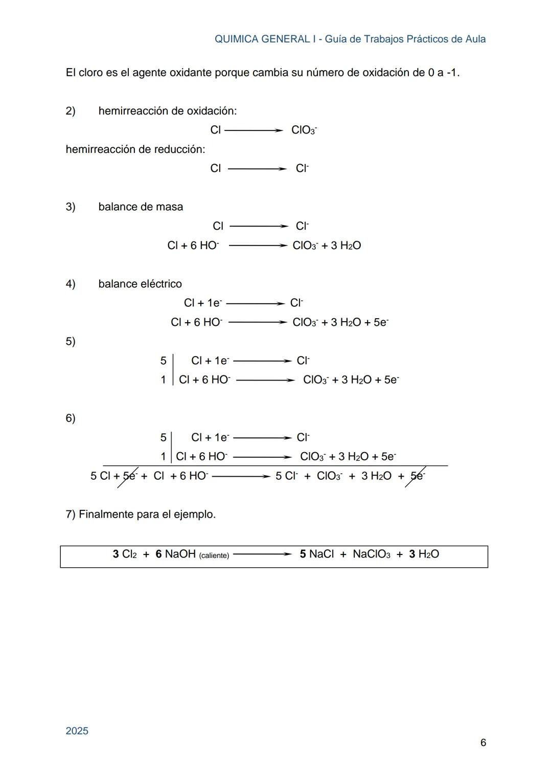 Guía de Trabajos
Prácticos de Aula
QUÍMICA
GENERAL I
Licenciatura en Química
Licenciatura en Bioquímica
Farmacia
Profesorado Universitario e