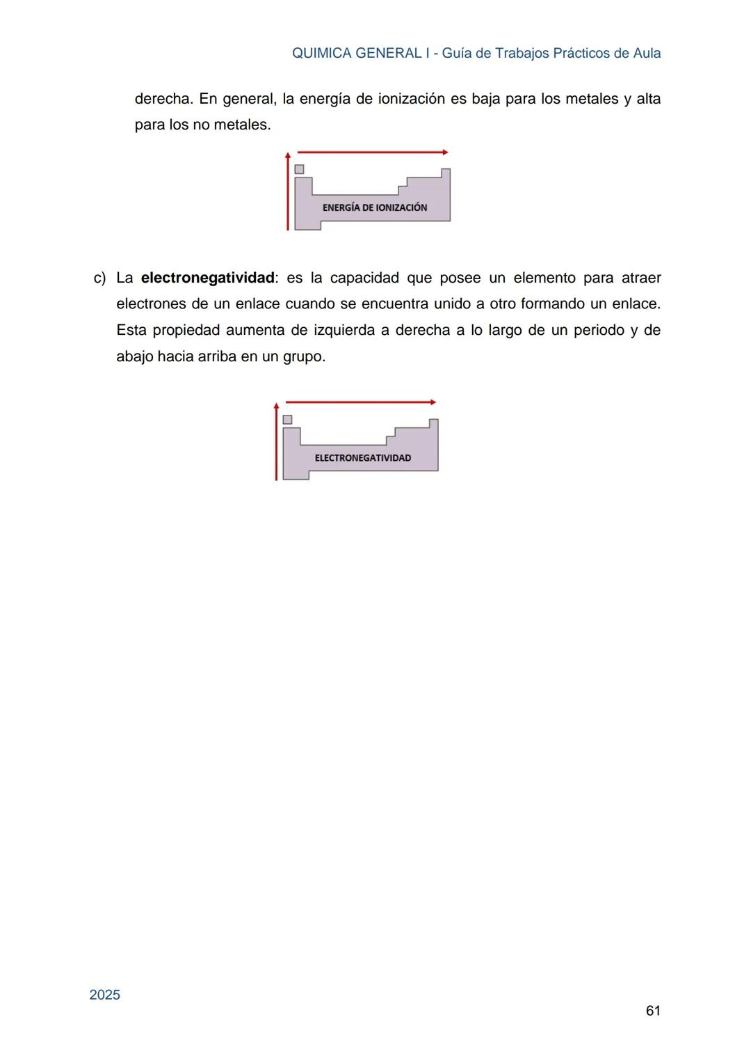 Guía de Trabajos
Prácticos de Aula
QUÍMICA
GENERAL I
Licenciatura en Química
Licenciatura en Bioquímica
Farmacia
Profesorado Universitario e