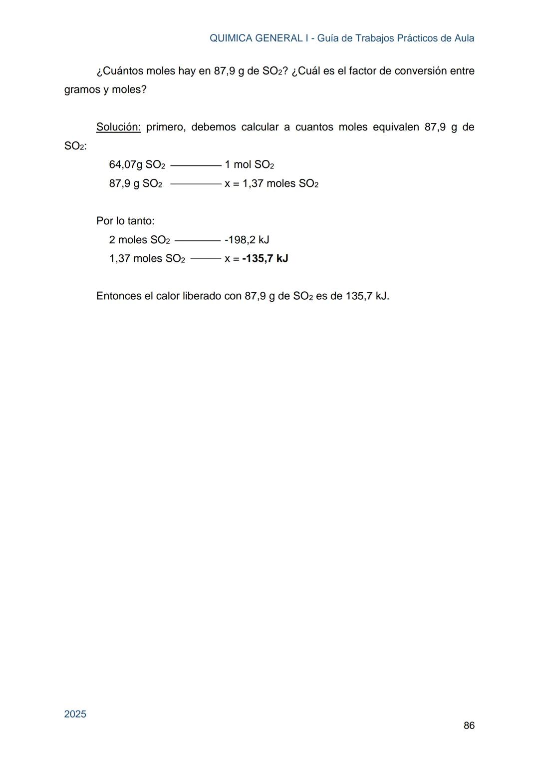 Guía de Trabajos
Prácticos de Aula
QUÍMICA
GENERAL I
Licenciatura en Química
Licenciatura en Bioquímica
Farmacia
Profesorado Universitario e