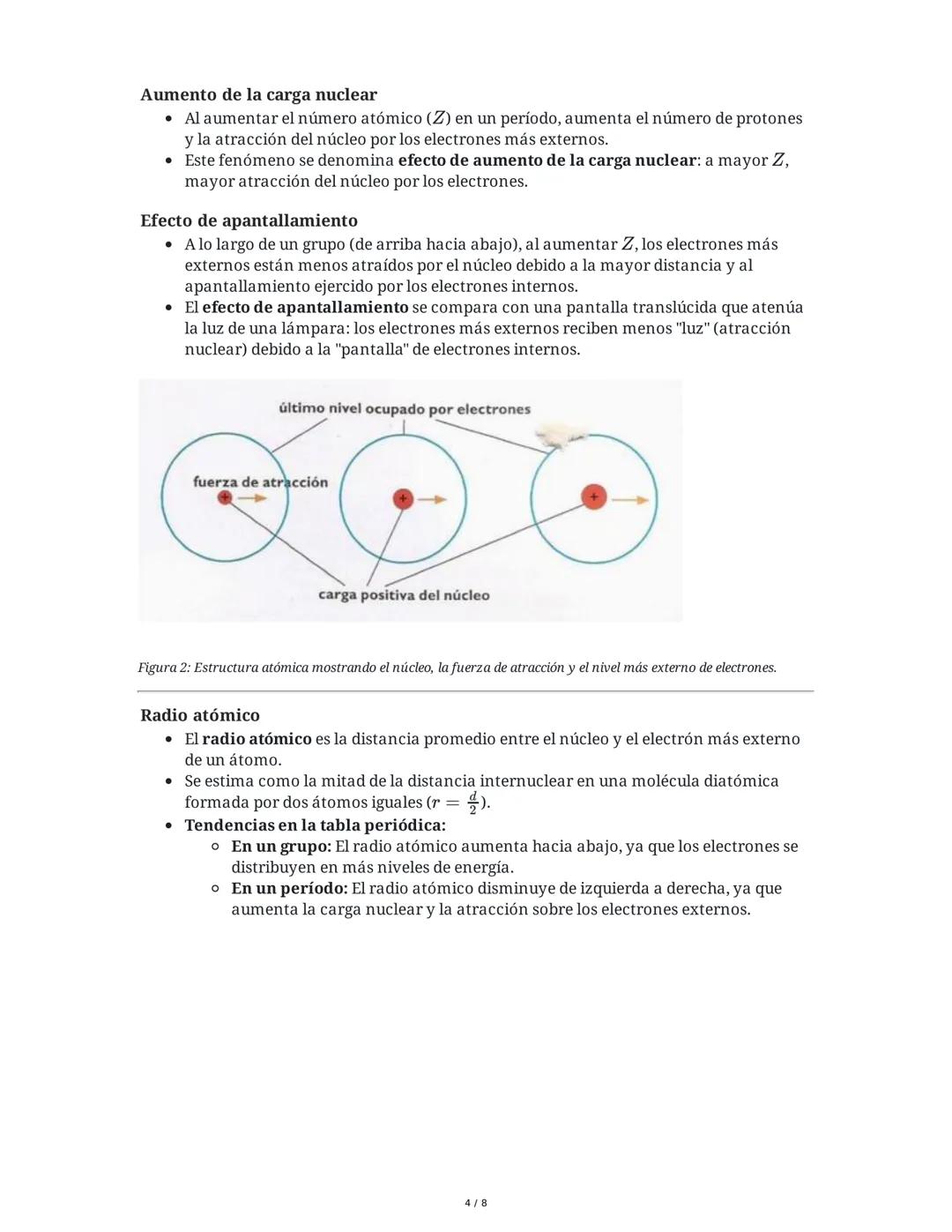 Resumen de la Tabla Periódica y sus Propiedades
1. Criterios de Ordenamiento y Estructura de la Tabla Periódica
La tabla periódica se organi