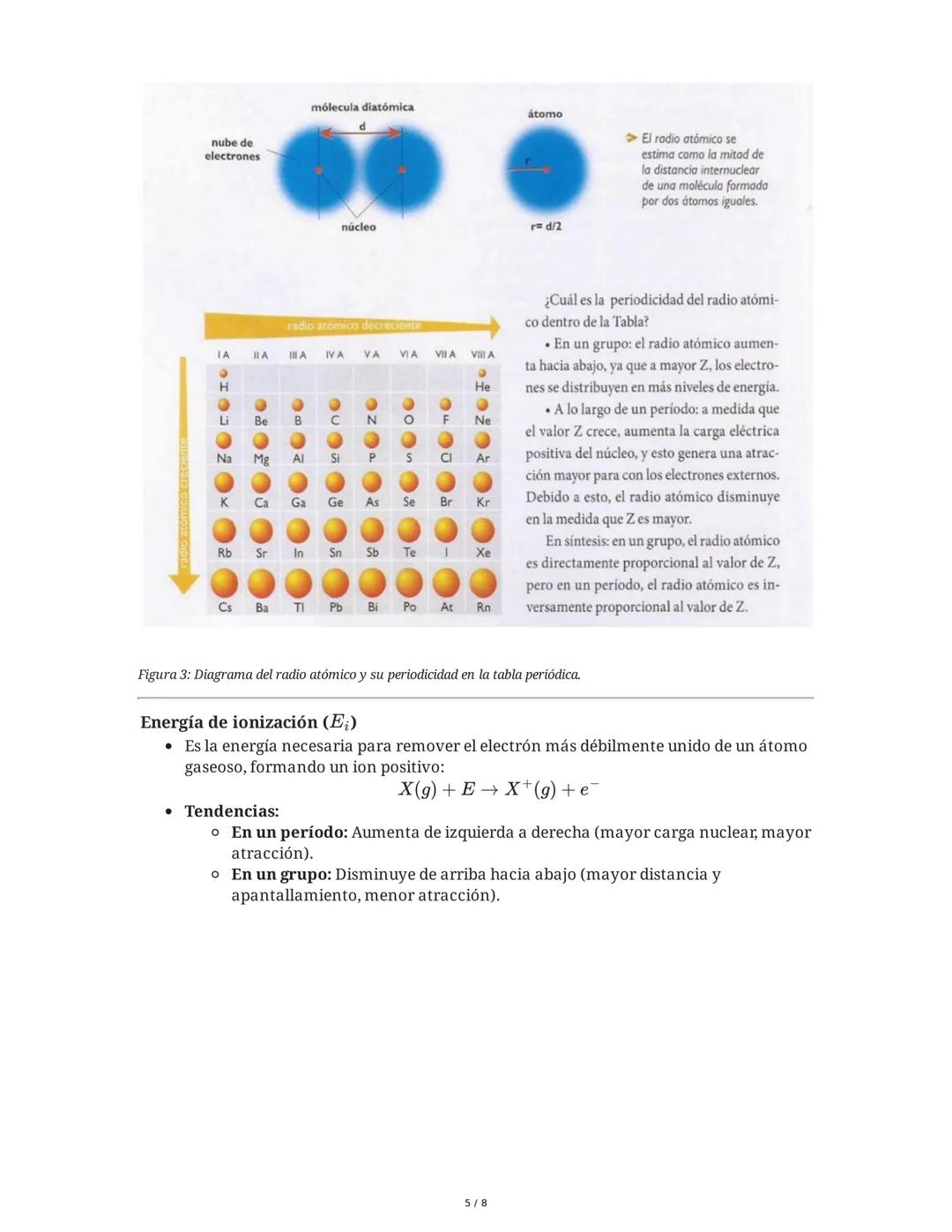 Resumen de la Tabla Periódica y sus Propiedades
1. Criterios de Ordenamiento y Estructura de la Tabla Periódica
La tabla periódica se organi