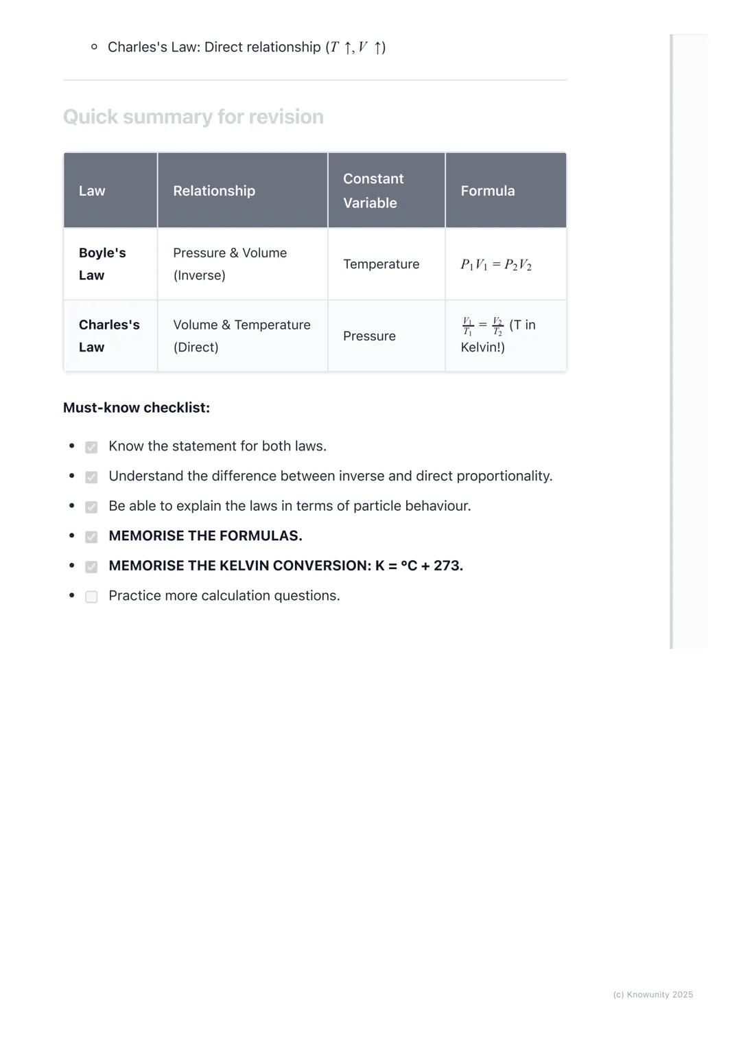 # Gas Laws (Boyle's Law,
Charles's Law)

Introduction to the gas laws

The gas laws are a set of rules that describe how gases behave when t