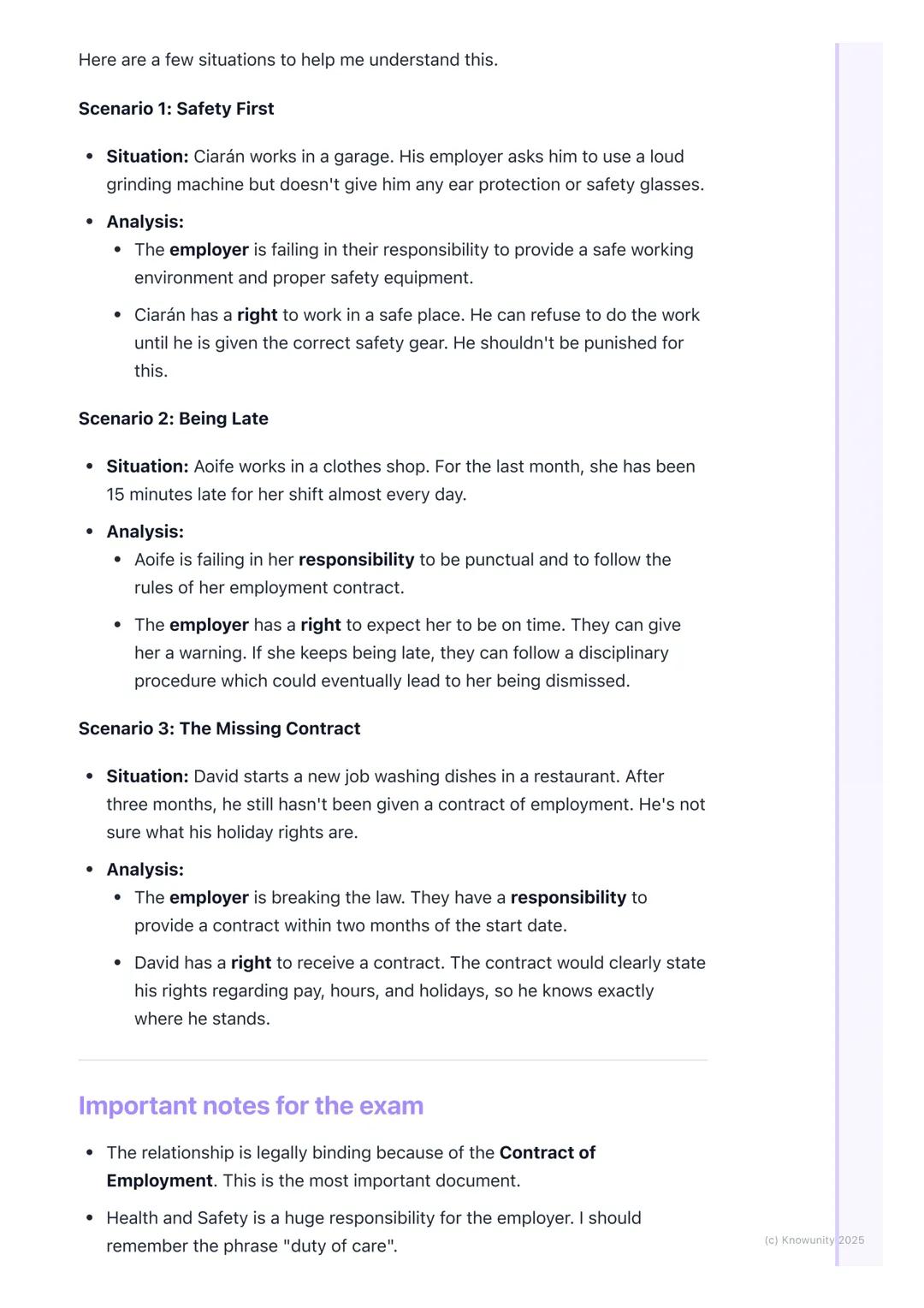# Employees and Employers

## The relationship between employers and employees

This topic is about the two main groups of people in a busin