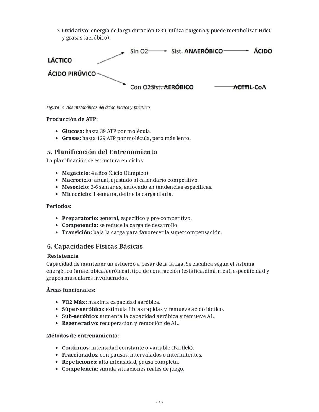 Resumen de Entrenamiento Deportivo
1. Definición y Conceptos Fundamentales
El entrenamiento es un proceso pedagógico, sistemático y metódico