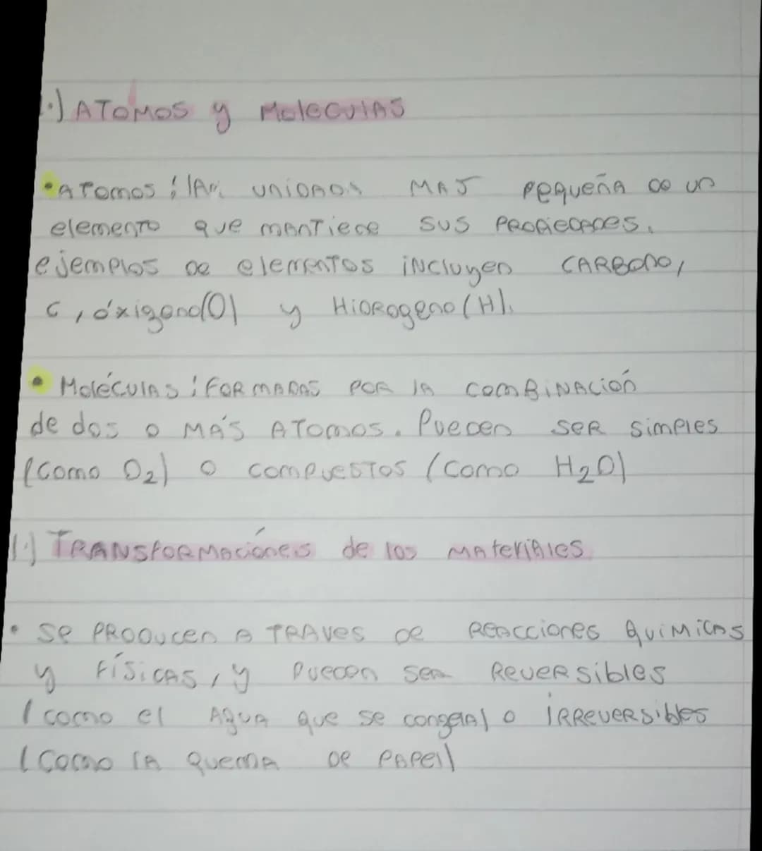 1ee
Tema
Los MATERIALes
y
TRANSFORMACones
11. CARACTERISTICAS
y
PROPiedades
de la MATERIA
• Propiedades FISICAS: Son aquellas
Pueden
OBSERVA