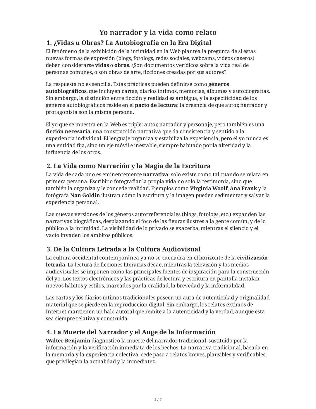 La intimidad como espectáculo
1. El Yo en la Era Digital: De Nietzsche a la Web 2.0
El texto inicia con una evocación de Nietzsche y su obra