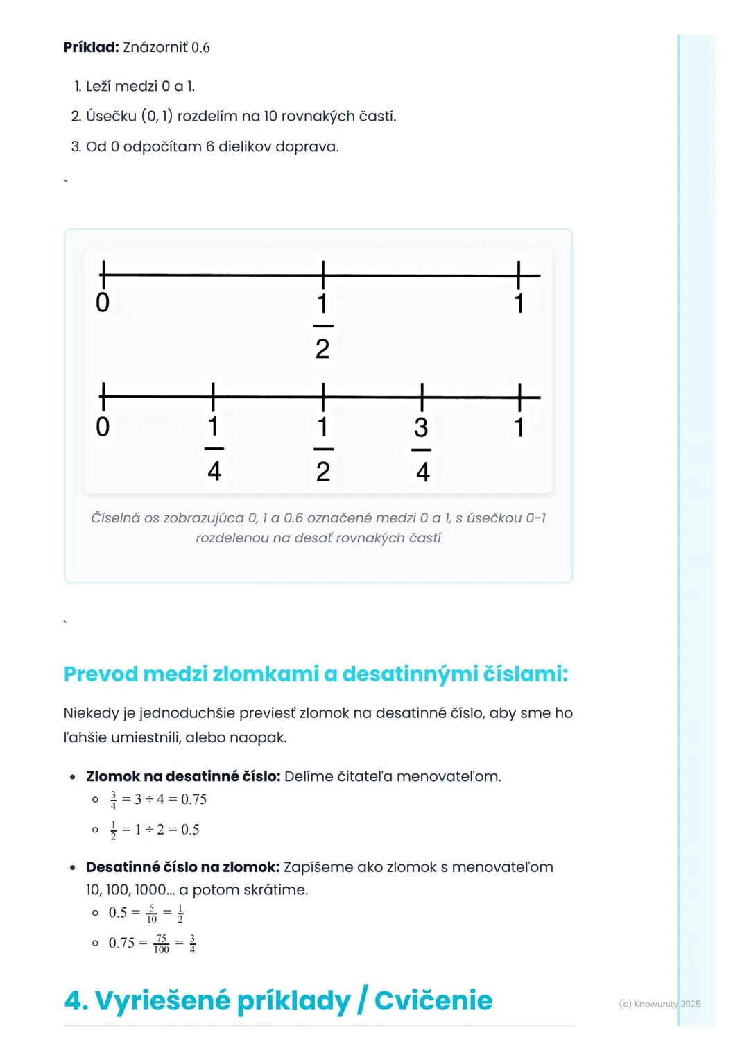 # Racionálne čísla na číselnej
osi

1. Prehľad / Úvod

Dnes si zopakujeme, ako umiestňovať racionálne čísla na číselnú os.
Racionálne čísla 