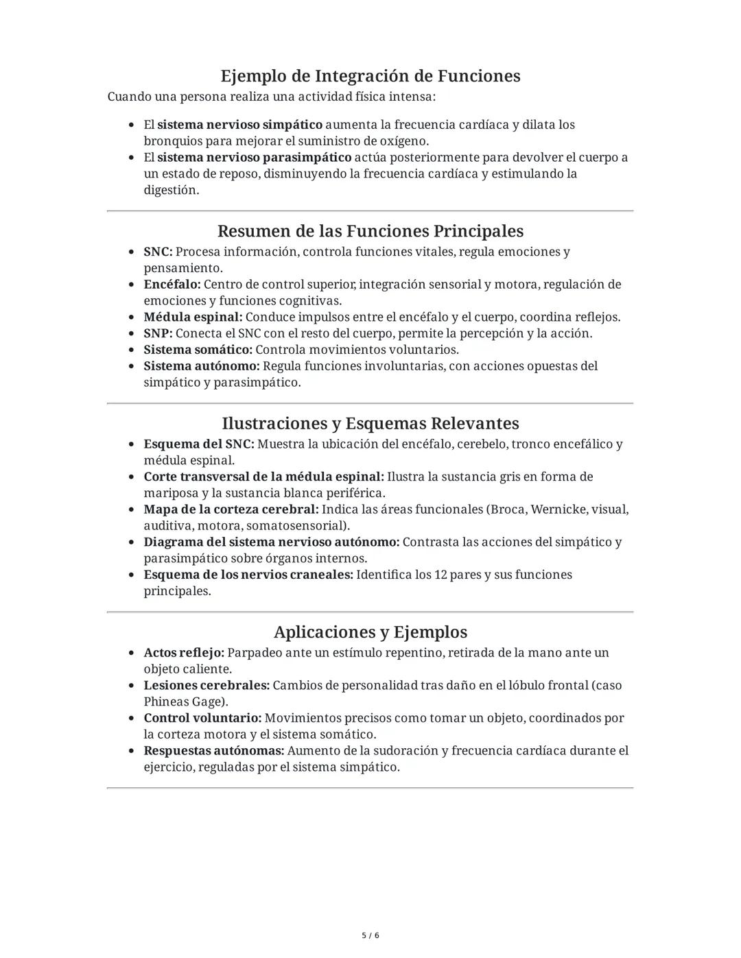 # El Sistema Nervioso Central

## 1. Introducción al Sistema Nervioso Central (SNC)
El sistema nervioso central (SNC) en los seres humanos e
