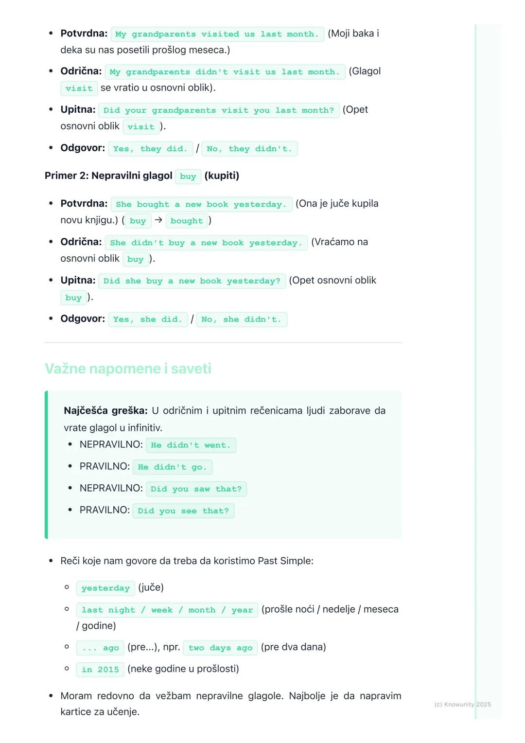 # Prošlo prosto vreme (Past
Simple)

Uvod u prošlo prosto vreme

Prošlo prosto vreme (Past Simple Tense) koristimo da pričamo o radnjama koj