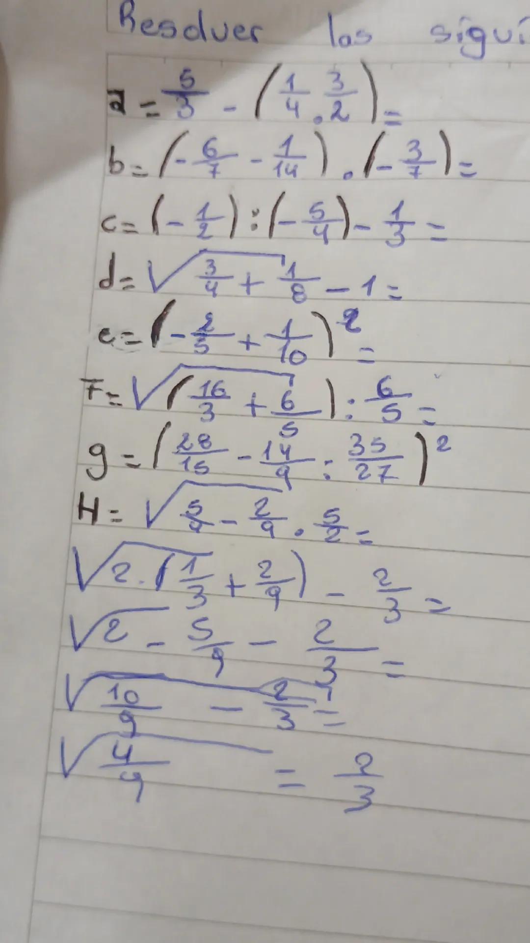 Resduer las sigui

====

6
2

2

10
-
3=

た+61::

28
S

14

35
g=1죽음-1용: 좋을 12

H= √8-류

:27

√2+)-=

ン
+

こつ