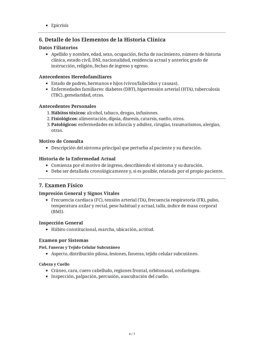 Unidad N°2: Clínica Médica
1. Introducción a la Semiología Clínica
La semiología es la disciplina que estudia los signos y síntomas de las e