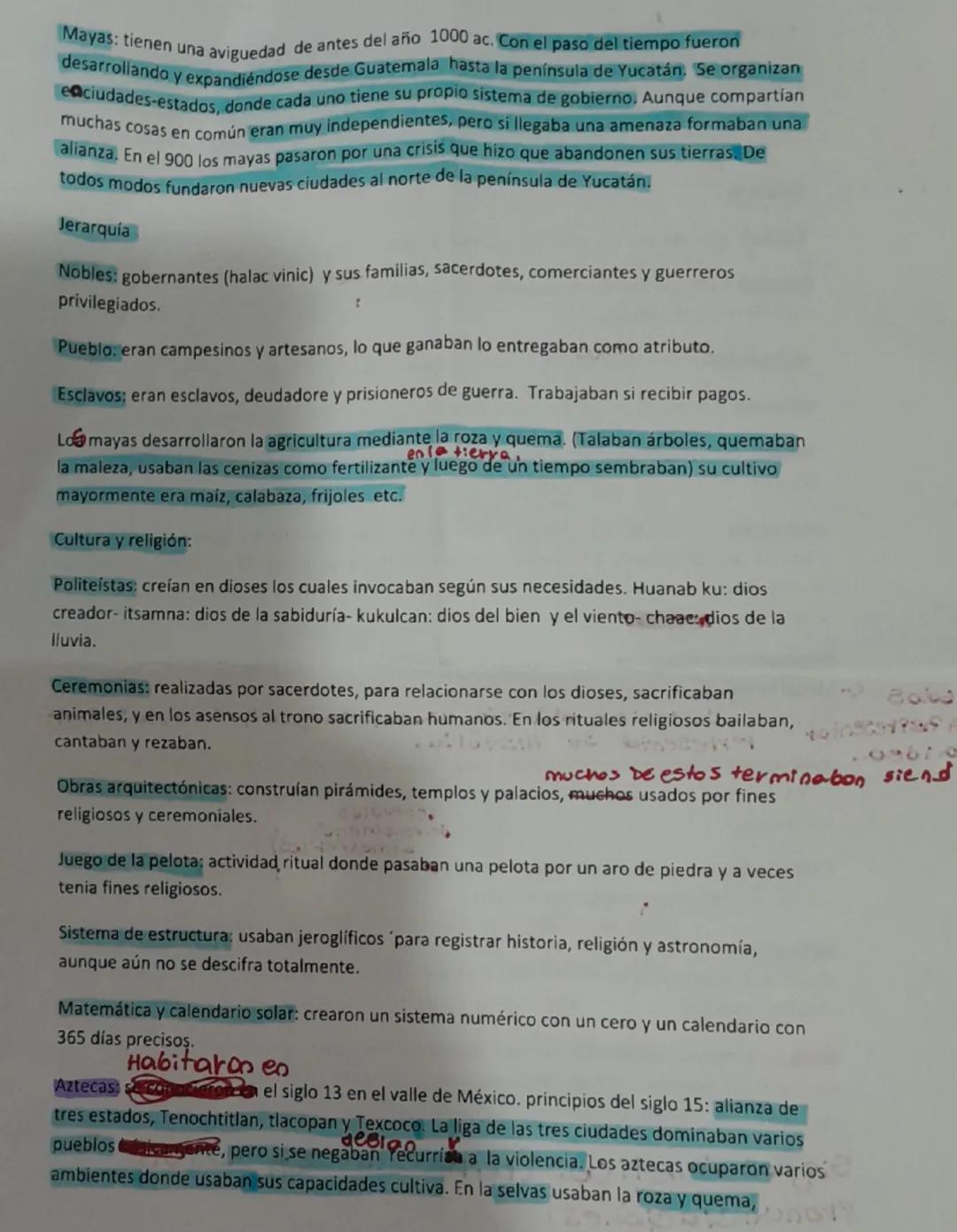 Aztecas mayas e incas