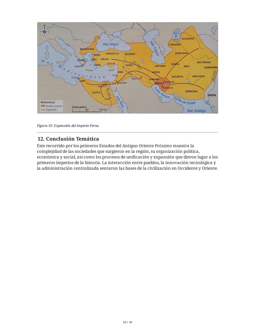 Los Primeros Estados del Antiguo Oriente Próximo: De la
Mesopotamia al Mediterráneo
1. Introducción al Antiguo Oriente Próximo
Las primeras 