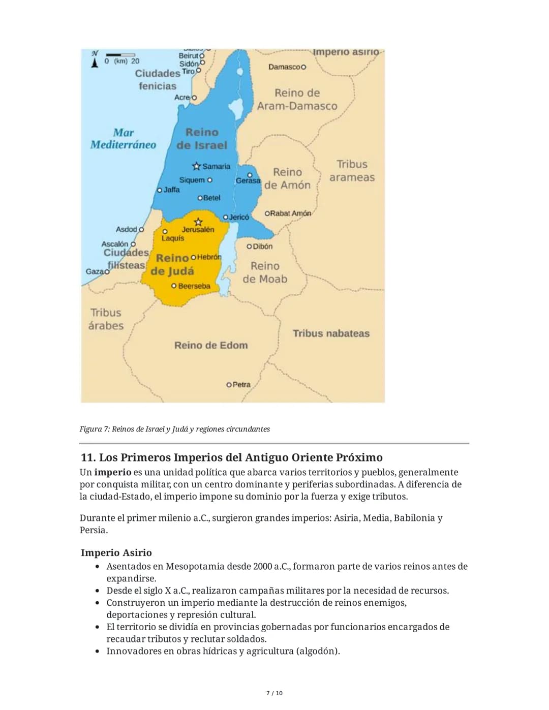 Los Primeros Estados del Antiguo Oriente Próximo: De la
Mesopotamia al Mediterráneo
1. Introducción al Antiguo Oriente Próximo
Las primeras 