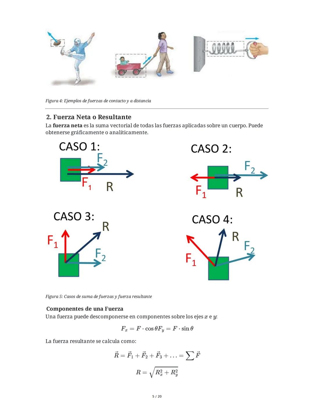 Leyes del Movimiento de Newton (Dinámica)
1. Introducción a la Dinámica y Conceptos Fundamentales
La dinámica estudia el movimiento de los c
