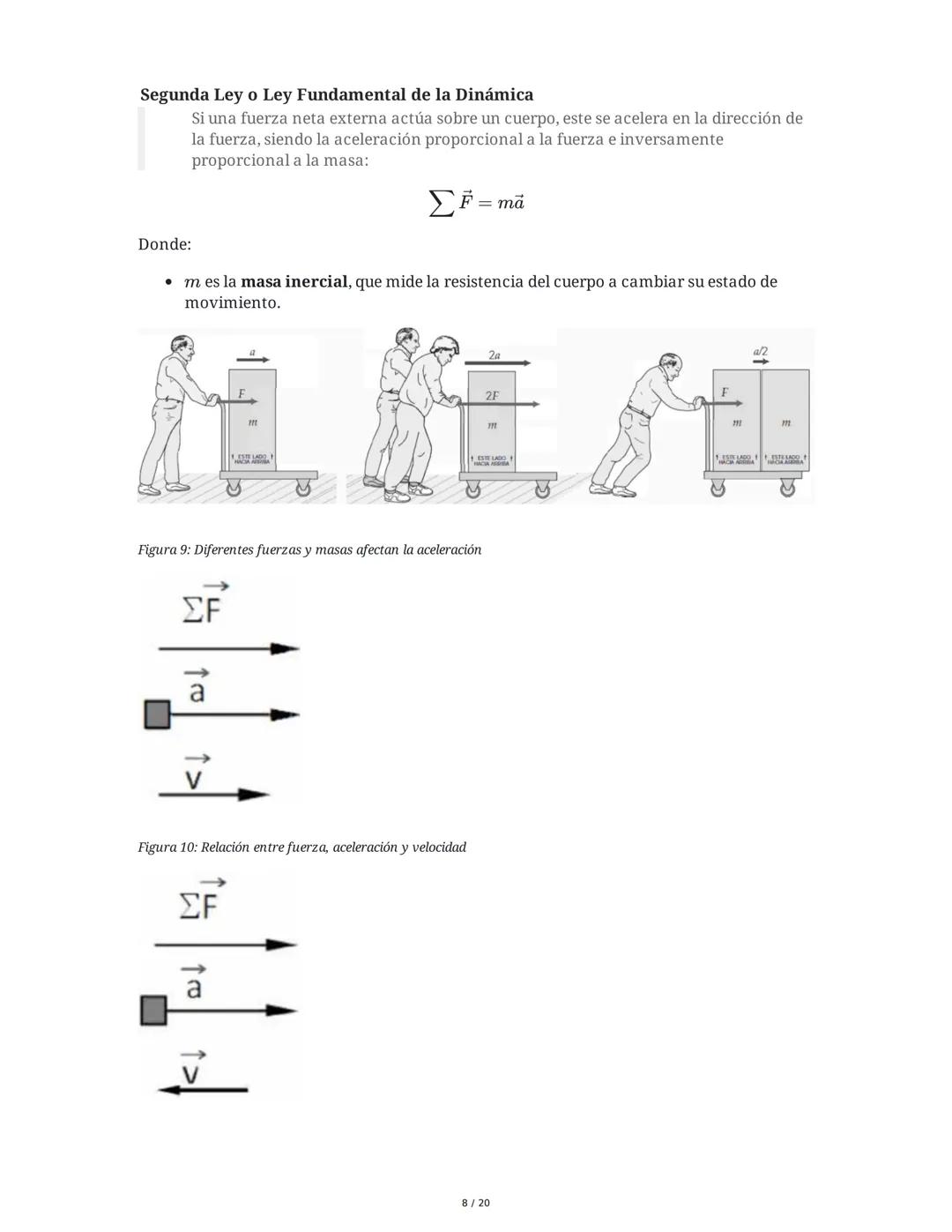 Leyes del Movimiento de Newton (Dinámica)
1. Introducción a la Dinámica y Conceptos Fundamentales
La dinámica estudia el movimiento de los c