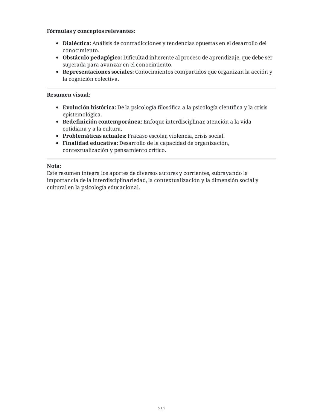 Unidad 1: Desarrollos Conceptuales - Psicología de la Educación,
Perspectivas y Debates
1. Configuración y Evolución de la Psicología Educac