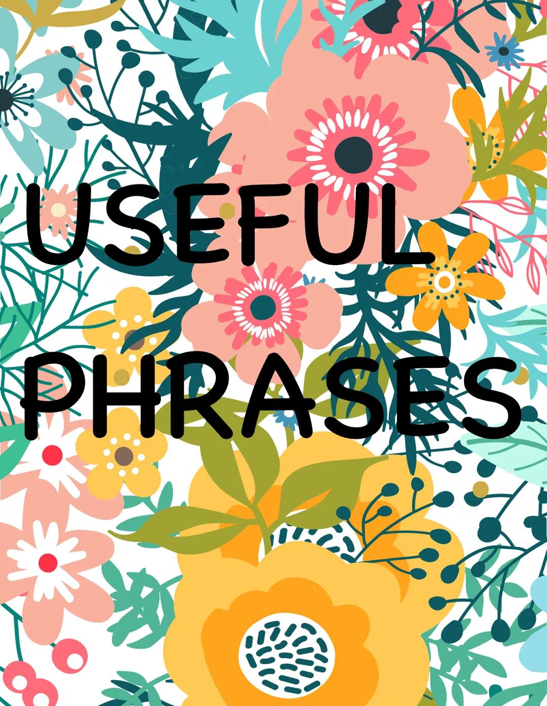 # USEFUL

# PHRASES PART 1:
Datum: the 2nd/17th of August 1985
TENSE: Present or has/have + Partizip
So, the text that I have been given
Sum
