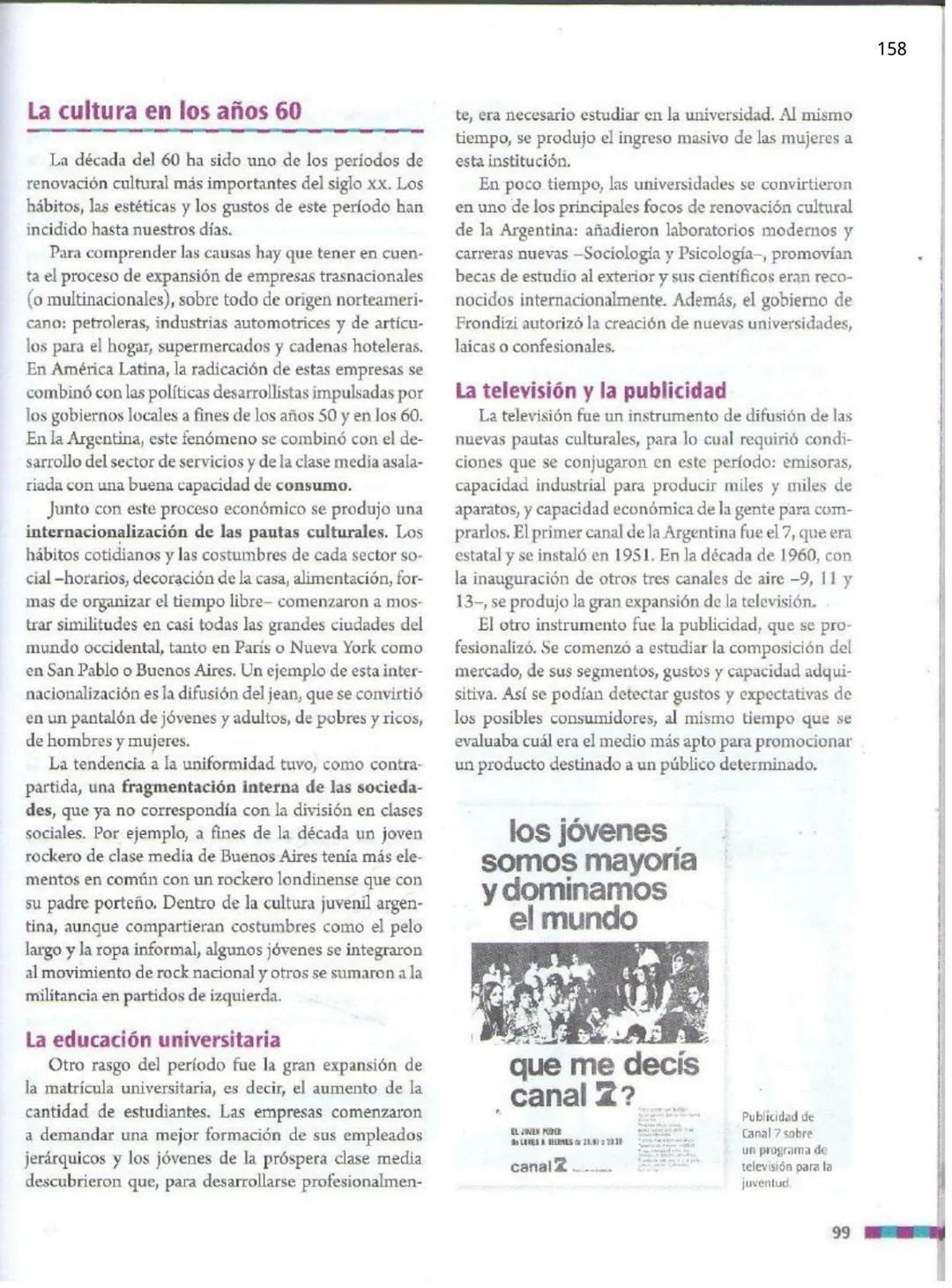 # 8
Las debilidades de la democracia
en la Argentina (1955-1966)

A partir del Golpe de Estado de
1955 comenzó un periodo signado
por la pro
