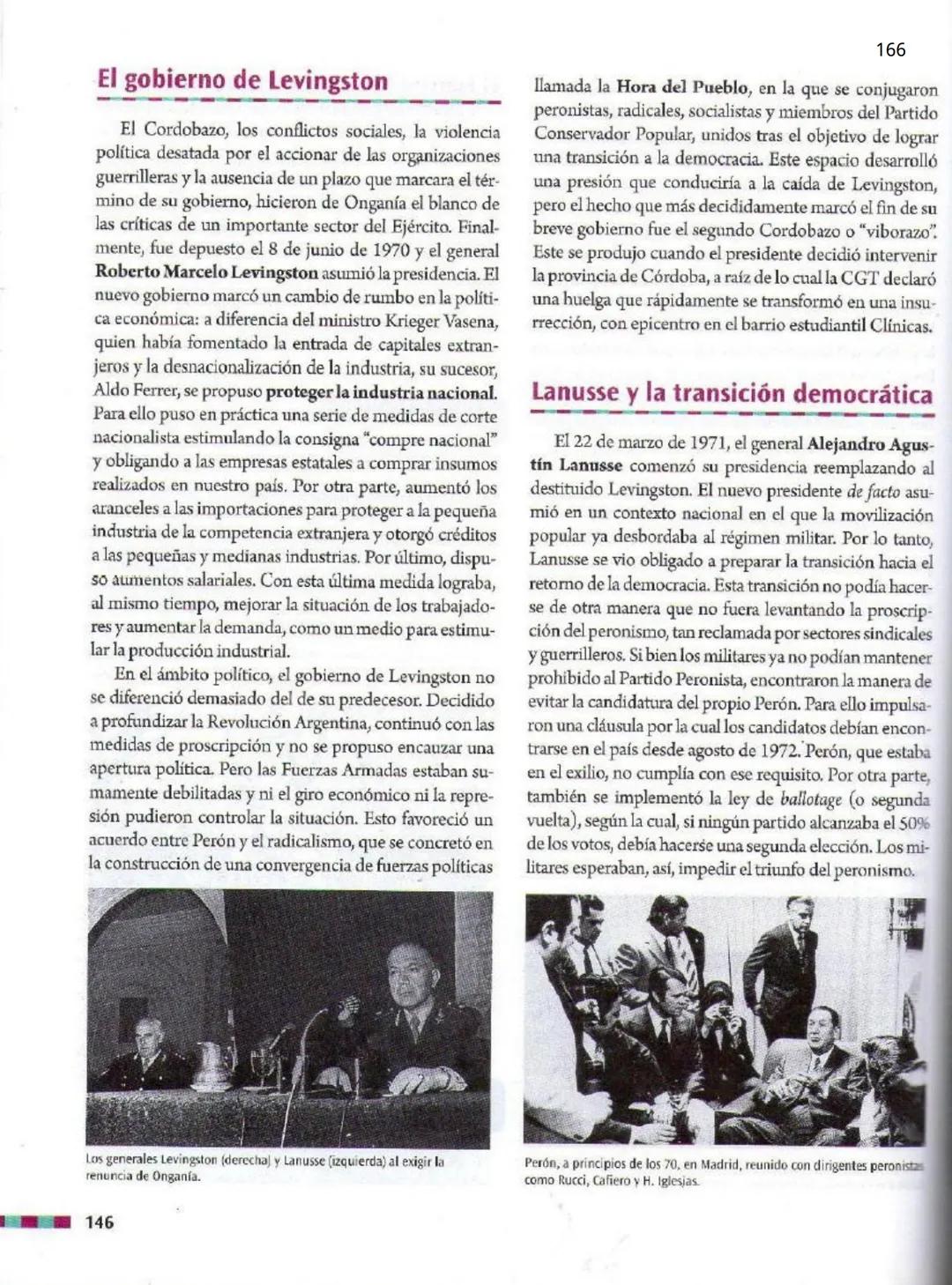 # 8
Las debilidades de la democracia
en la Argentina (1955-1966)

A partir del Golpe de Estado de
1955 comenzó un periodo signado
por la pro