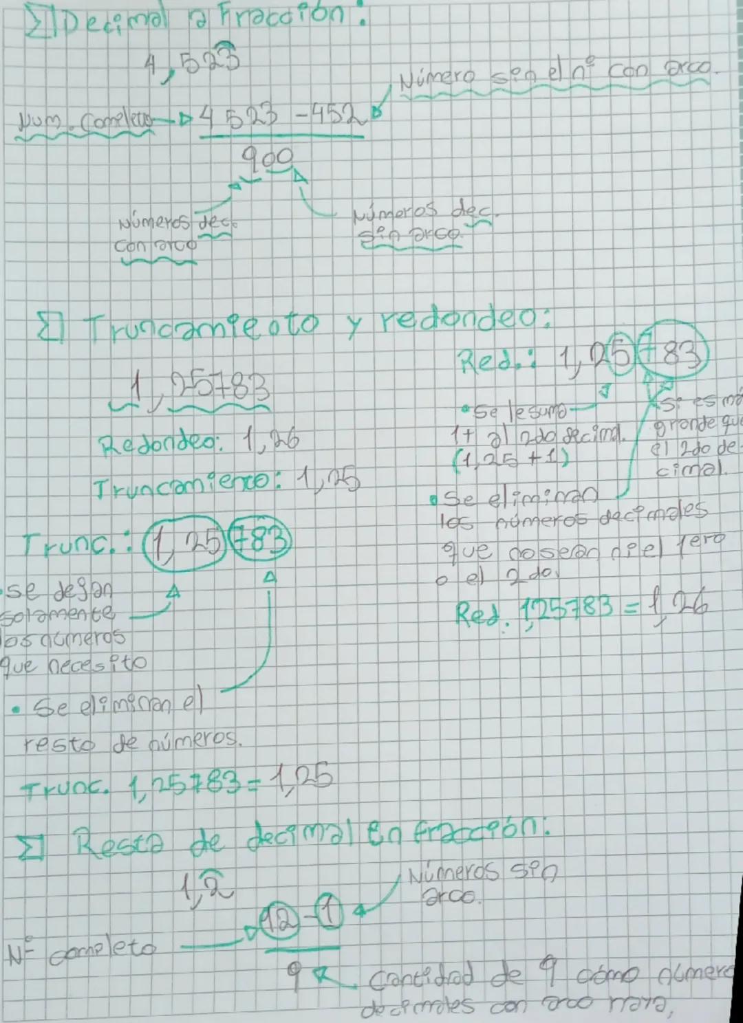 # Decimal a Fracción.
4,523
Jum Complete-4523-4528

Números deco
Con co

Número son el no con xao.

Números dec.
sin arco

Eruncamie oto y r