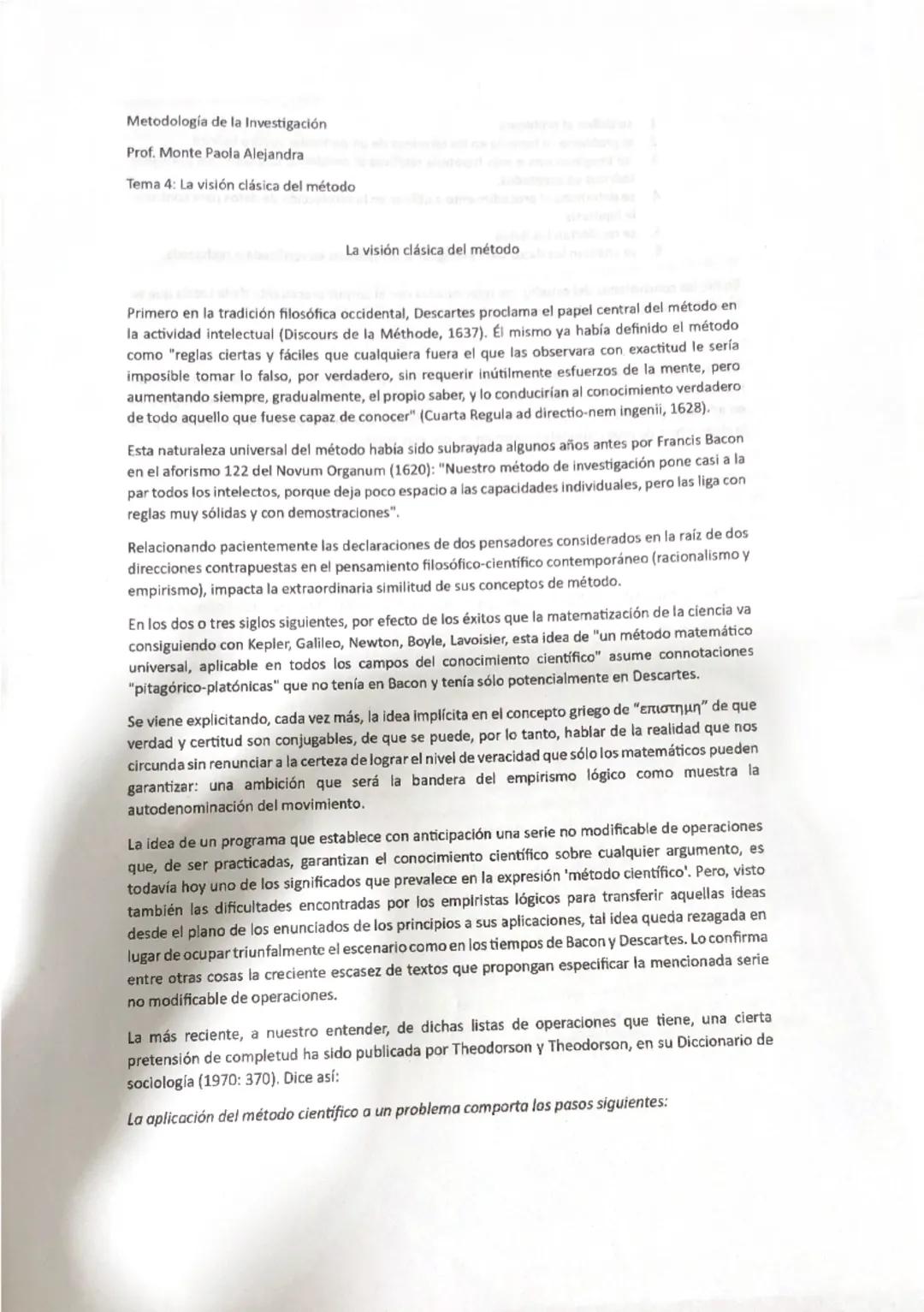 # Metodología de la Investigación
Sexto año
Prof. Monte Paola Alejandra
L.M.G.S.M.
Estudiar las cuestiones de la metodología de la investiga