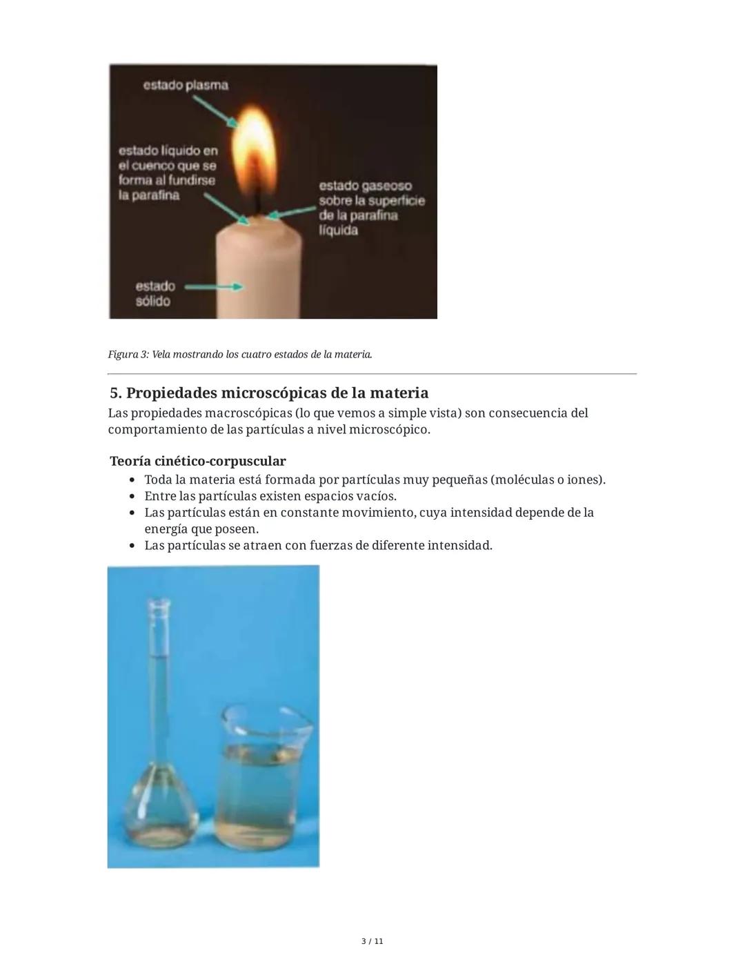 --- OCR Start ---
La materia y sus propiedades
1. ¿Qué es la materia?
La materia es todo aquello que nos rodea, ocupa un lugar en el espacio