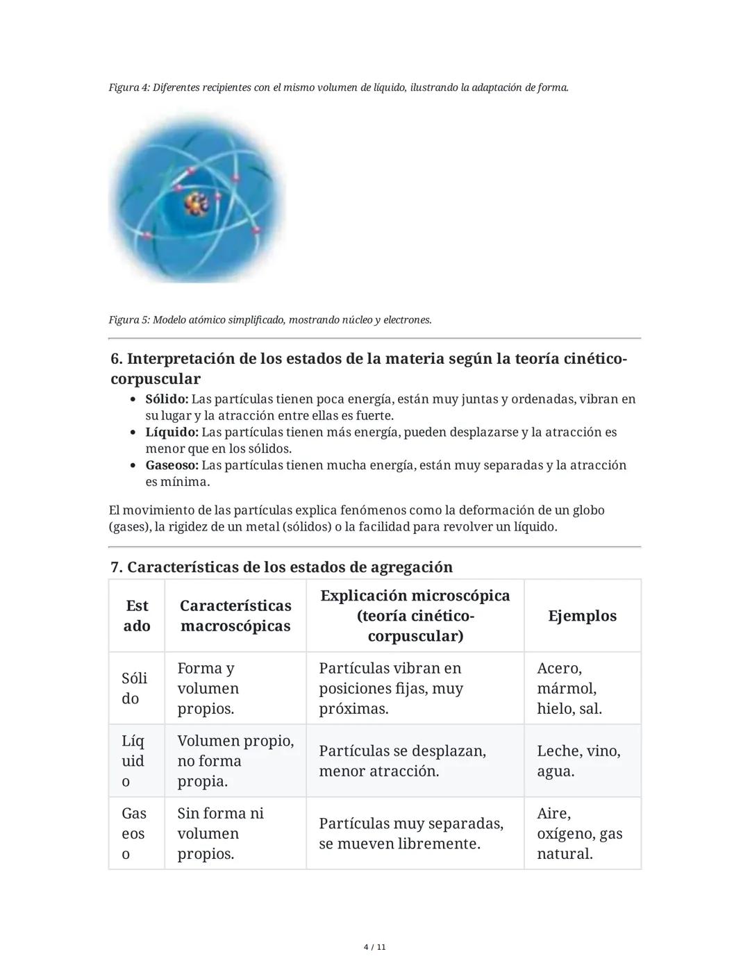 --- OCR Start ---
La materia y sus propiedades
1. ¿Qué es la materia?
La materia es todo aquello que nos rodea, ocupa un lugar en el espacio