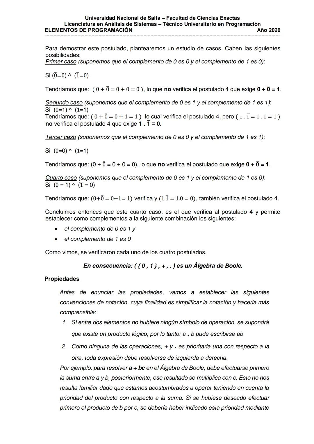 # Universidad Nacional de Salta - Facultad de Ciencias Exactas
Licenciatura en Análisis de Sistemas - Técnico Universitario en Programación
