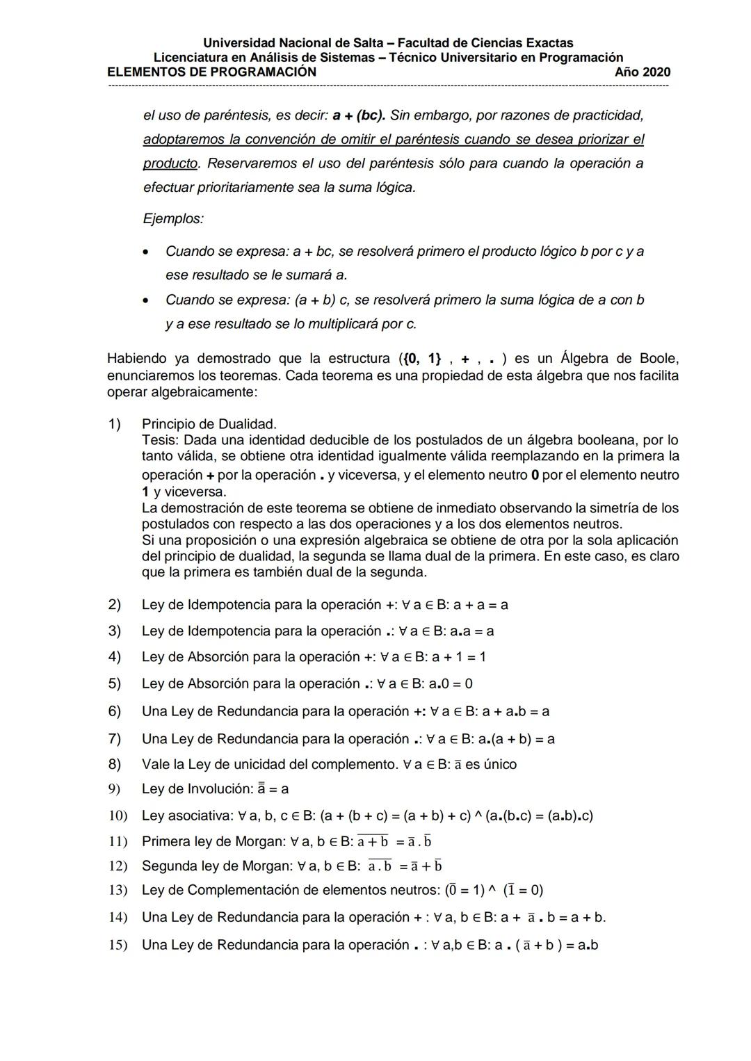 # Universidad Nacional de Salta - Facultad de Ciencias Exactas
Licenciatura en Análisis de Sistemas - Técnico Universitario en Programación
