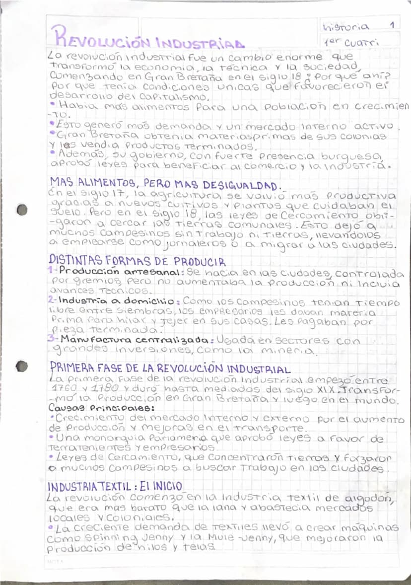 REVOLUCIÓN INDUSTRIAL
historia
Yer cuatri
La revolucion Industrial fue un cambio enorme que,
transformo la economia, la técnica y la socieda