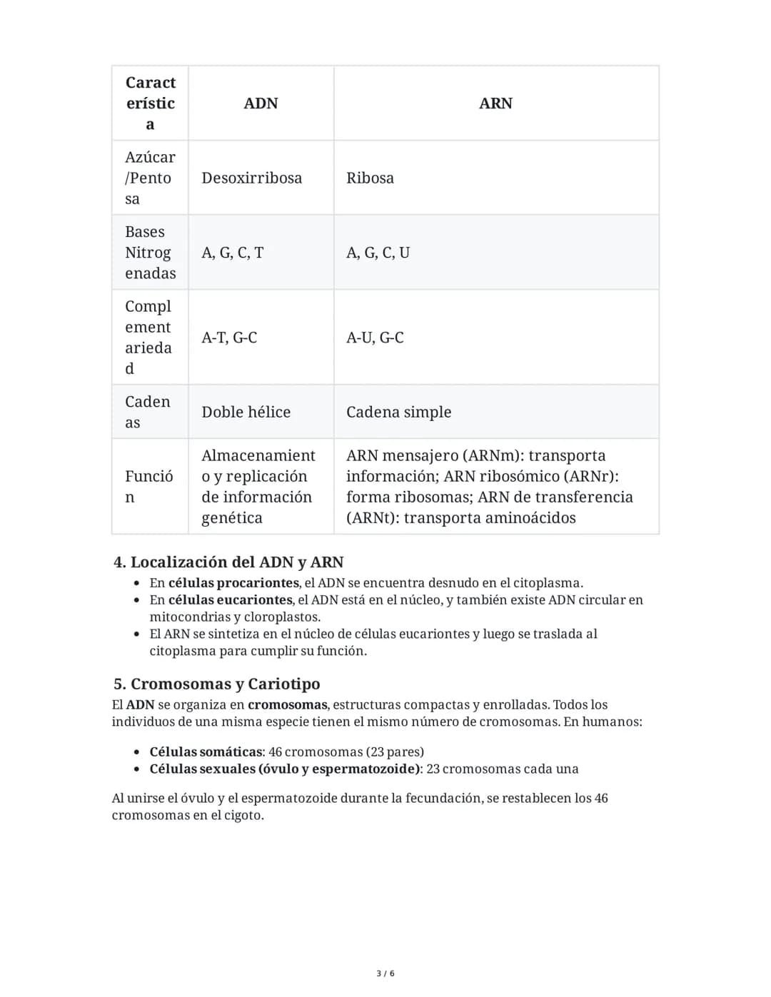 # Genética: Descubrimiento y Estructura del ADN

## 1. Descubrimiento del ADN

El ADN (ácido desoxirribonucleico) fue observado por primera 