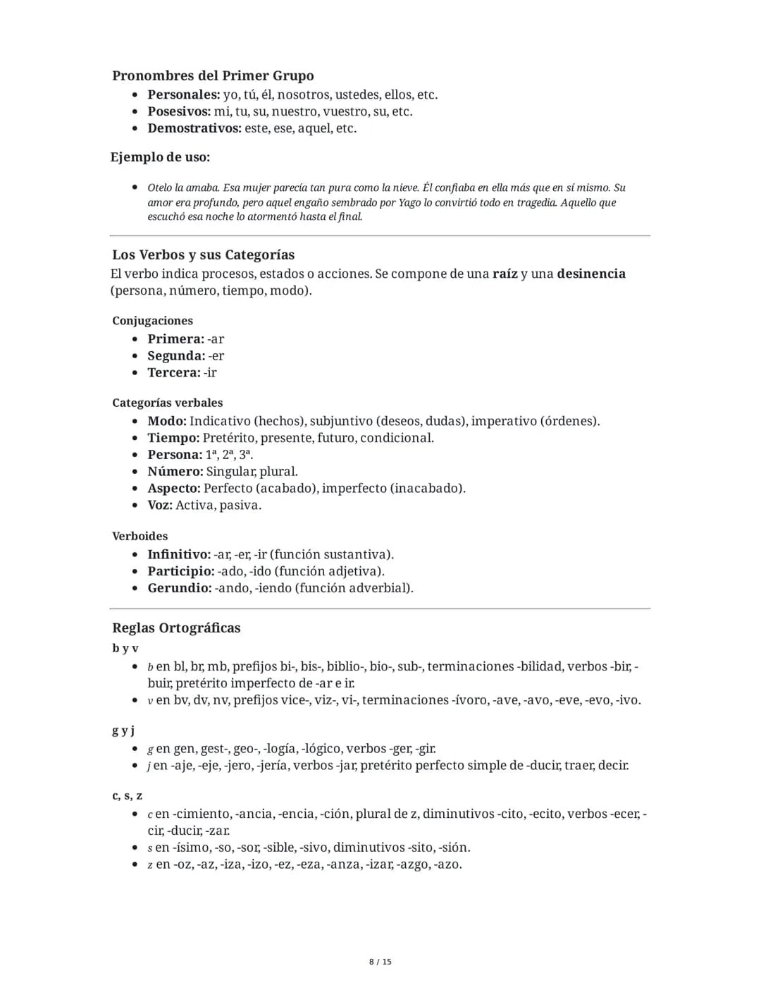 UNIDAD I
Lengua y Literatura 2025 - Segundo Año
Reglas Generales de Acentuación y Tildación
En español, las palabras se dividen en sílabas, 