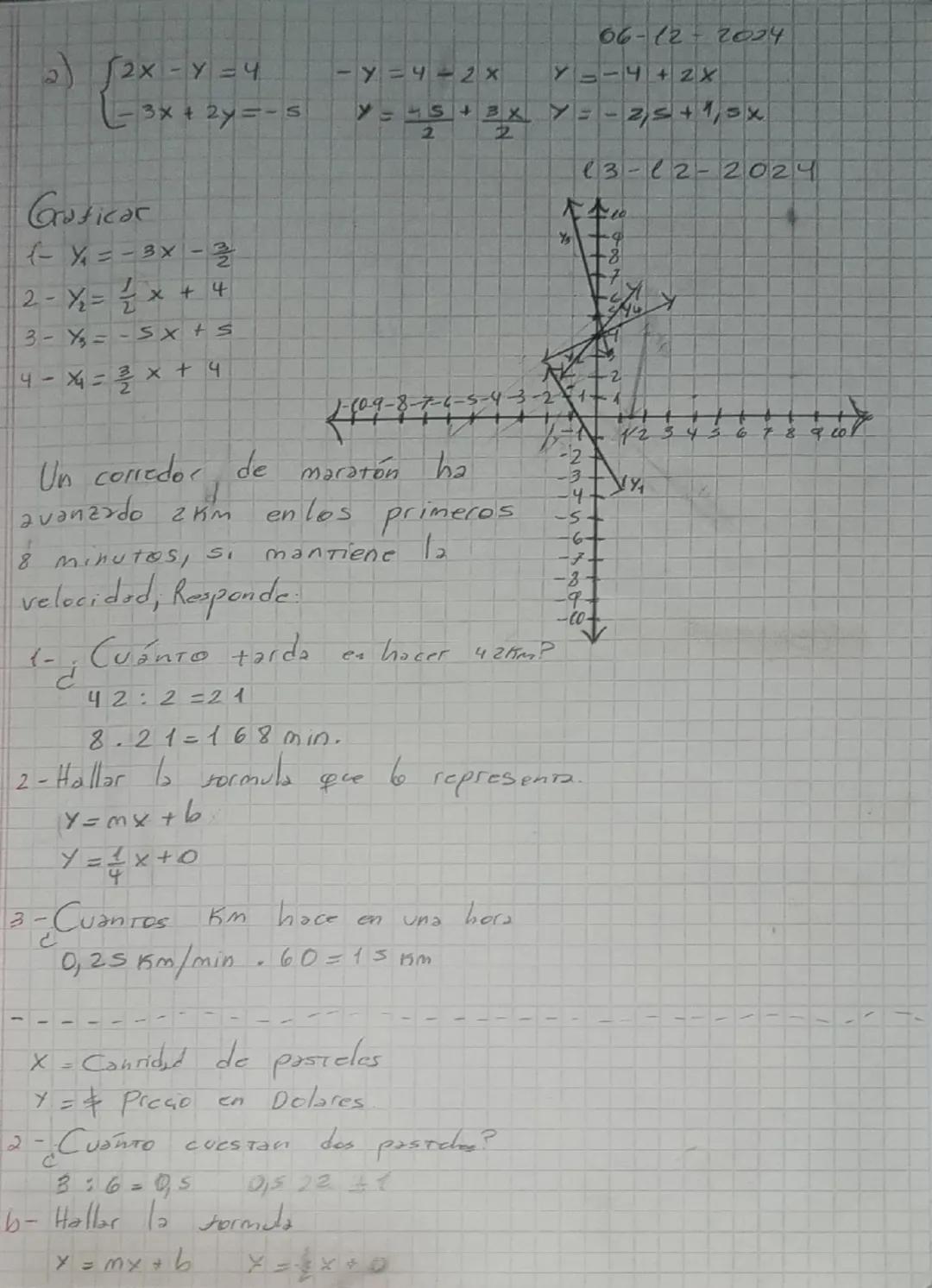 02-05-2024

Escriban verdadero a solso según corresponds.

2) $6^4.6^3 = 6^{20}$ $b^9$

$2^{10}: 2^4 = 2^6$ $V$ $V$

c) d.d.d.d.d. = $5d$ $d