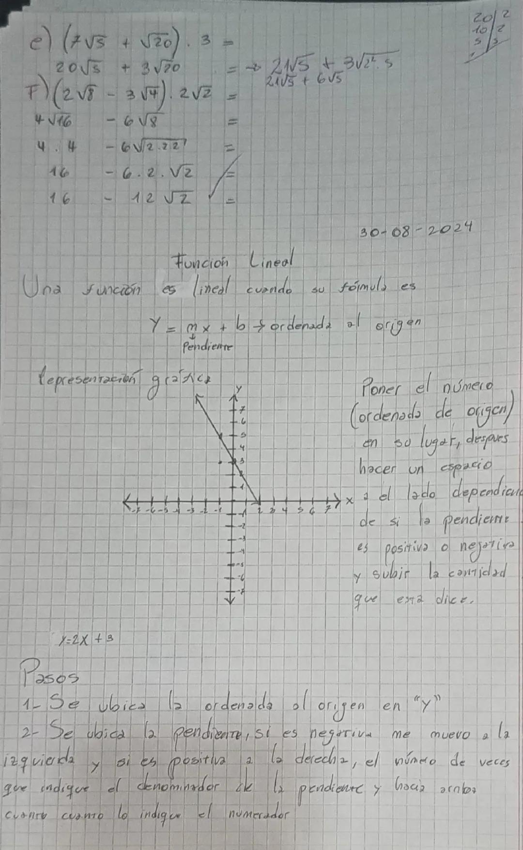 02-05-2024

Escriban verdadero a solso según corresponds.

2) $6^4.6^3 = 6^{20}$ $b^9$

$2^{10}: 2^4 = 2^6$ $V$ $V$

c) d.d.d.d.d. = $5d$ $d