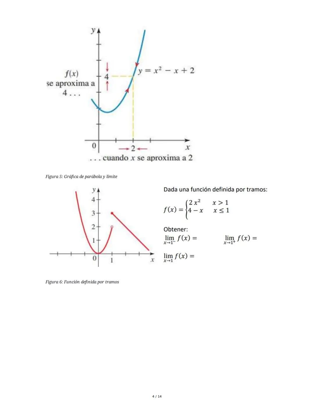 Métodos Cuantitativos - Resumen
1. Límite de una función
1.1 Noción intuitiva de límite
El límite es una herramienta matemática fundamental 