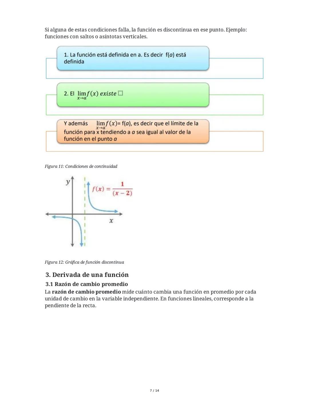 Métodos Cuantitativos - Resumen
1. Límite de una función
1.1 Noción intuitiva de límite
El límite es una herramienta matemática fundamental 