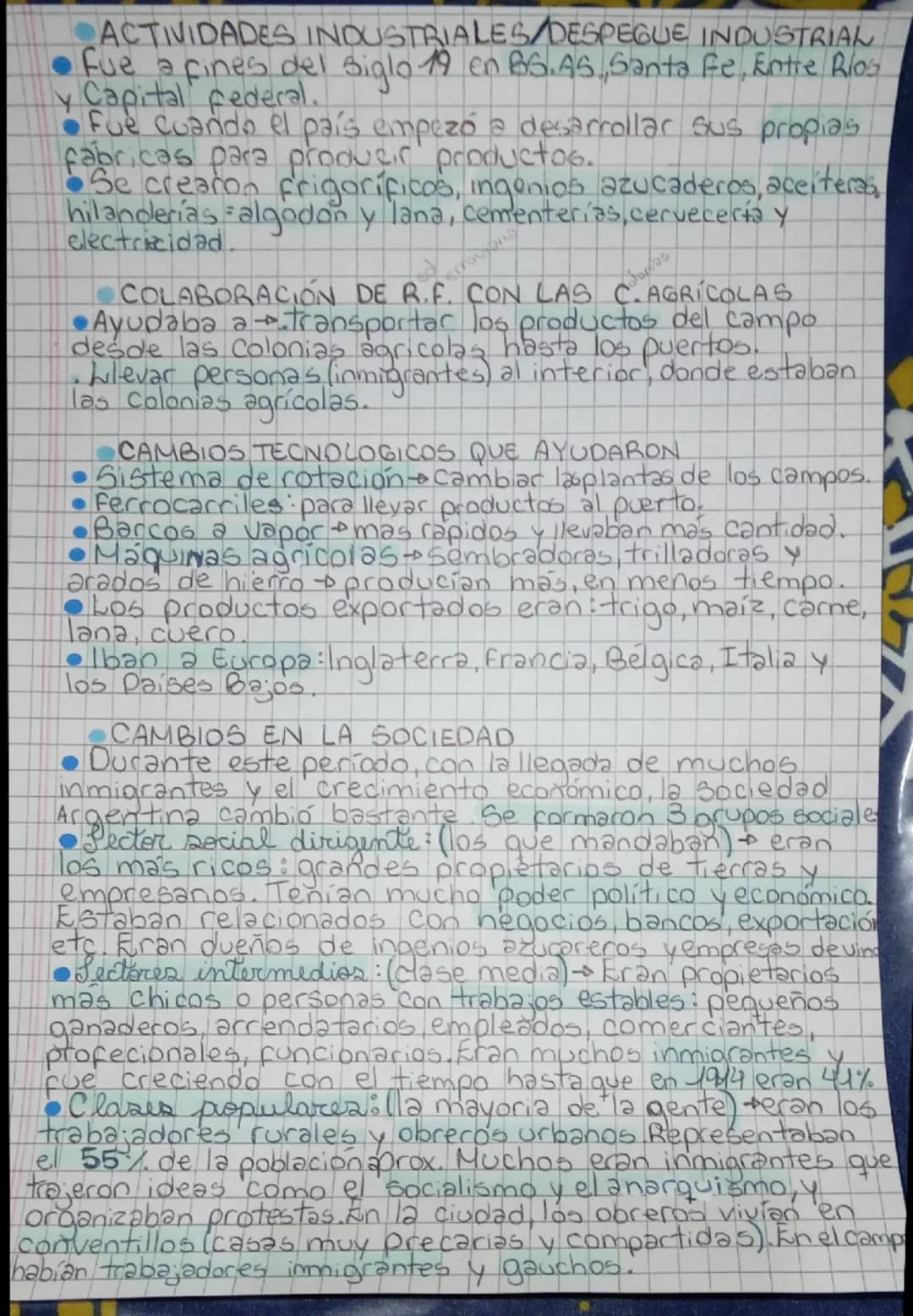 # HISTORIA - CONSOLIDACIÓN 1860-1916

PERIODO CONSERVADOR

1860        político      1916
→Elite (gobernaba el país)
→Clase popular        e