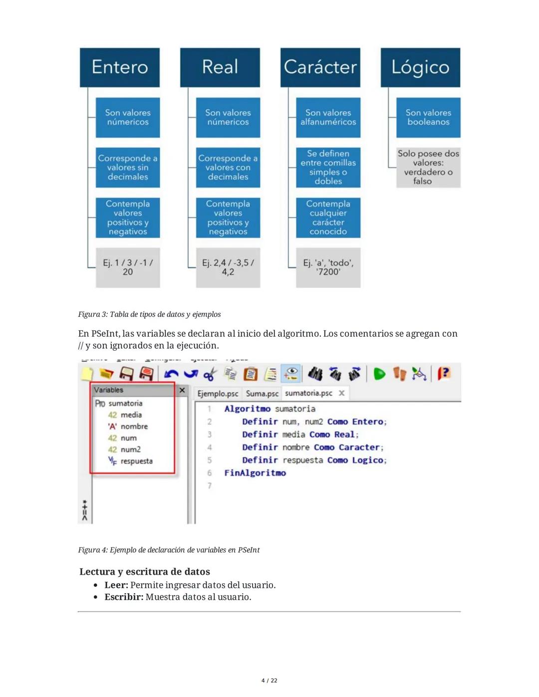 Módulo 2. Conceptos básicos de programación
1. Representación gráfica de los procesos
La representación de algoritmos o procesos puede ser c