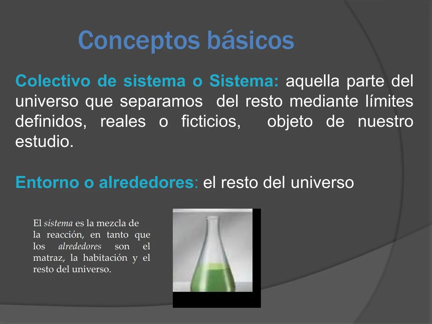 # Termodinámica ENERGÍA
El concepto de energía es el verdadero
centro de la tierra; en todos los procesos
químicos y Físicos hay transferenc