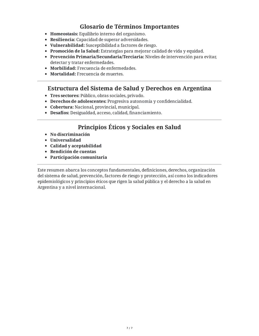 Salud y Derecho a la Salud
1. Definiciones de Salud según la OMS y la OPS
Salud según la OMS
• Definición: Estado de completo bienestar físi