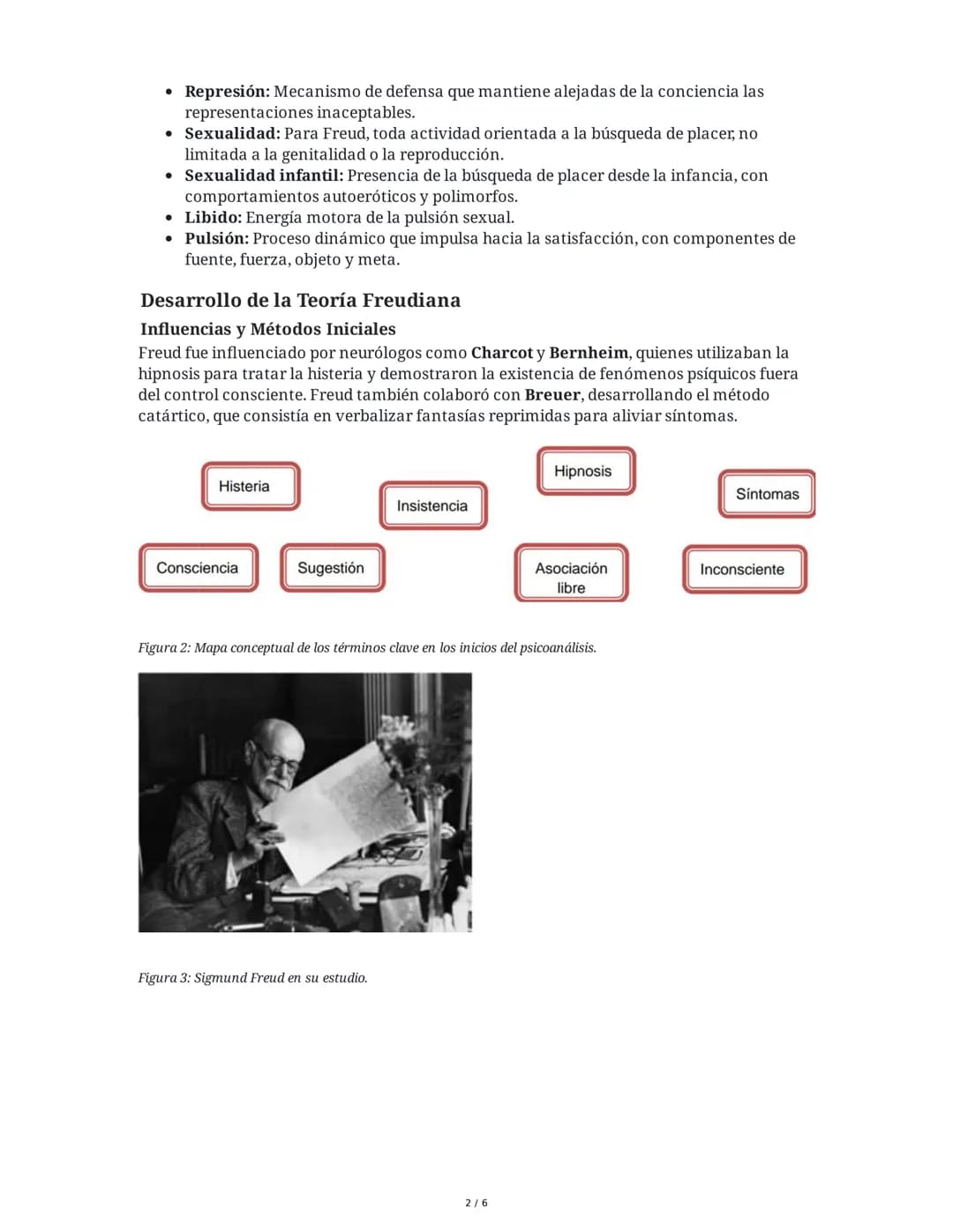 Fundamentos de Psicología I - Unidad 4: Psicoanálisis
Introducción y Contexto Histórico
El psicoanálisis, fundado por Sigmund Freud, surge e