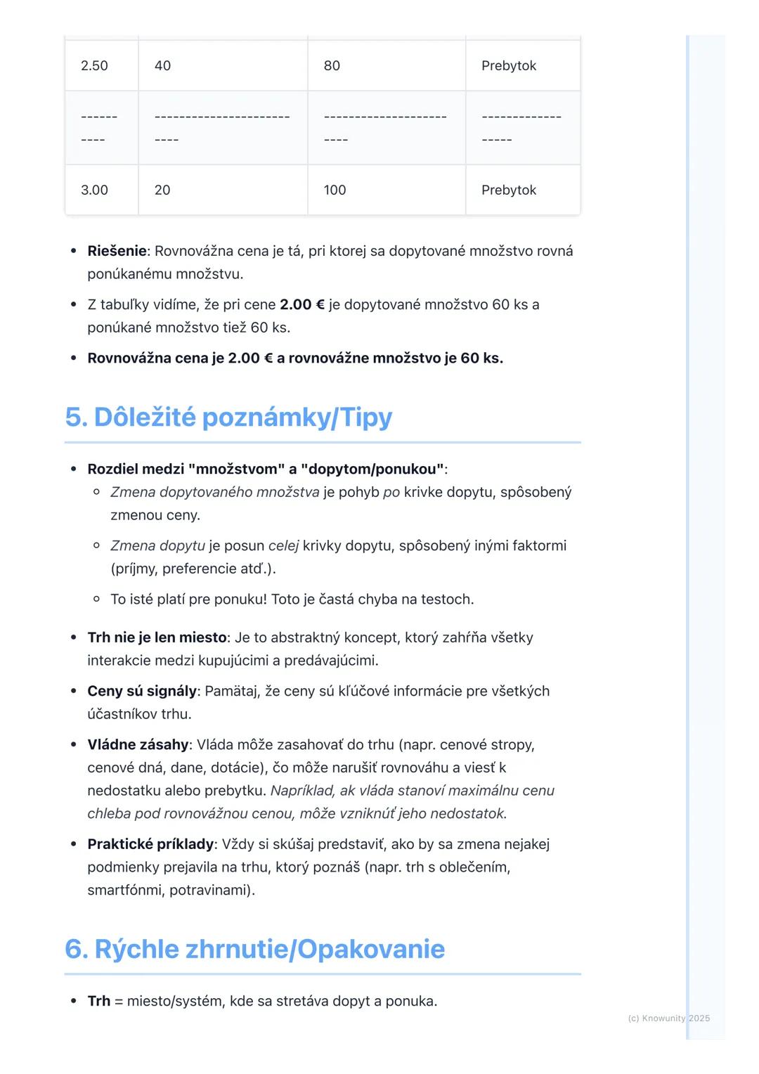 # Trh a trhový mechanizmus

1. Prehľad a úvod

Trh a trhový mechanizmus sú základné kamene, na ktorých stojí moderná
ekonomika. Je to spôsob