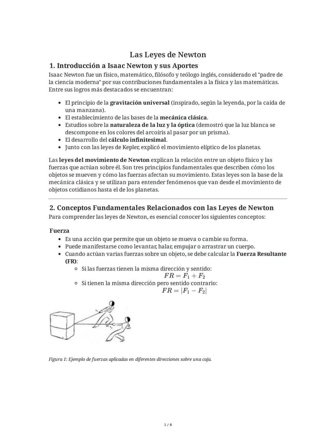 Las Leyes de Newton
1. Introducción a Isaac Newton y sus Aportes
Isaac Newton fue un físico, matemático, filósofo y teólogo inglés, consider