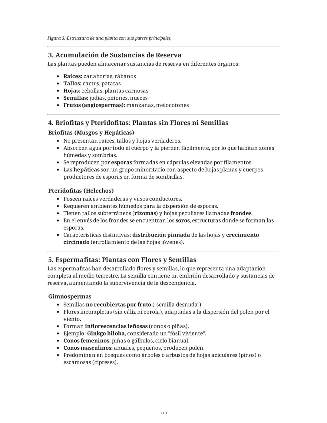 Tema 8: Reino Plantas
1. Introducción al Reino Plantas
El reino plantas comprende organismos pluricelulares y autótrofos que se diferencian
